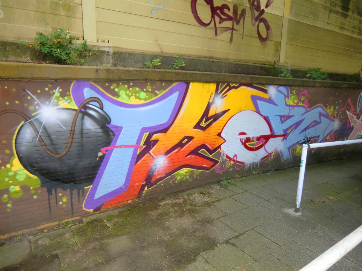 Graffiti Wall in Essen - Photo by Kico_one - Other, Demon, Dems