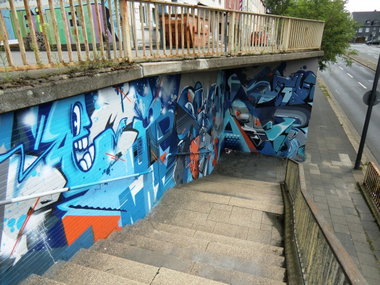 Graffiti Wall in Essen - Photo by Kico_one - The, Top, Notch