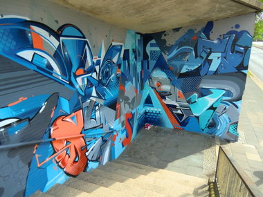 Graffiti Wall in Essen - Photo by Kico_one - The, Top, Notch (2014)