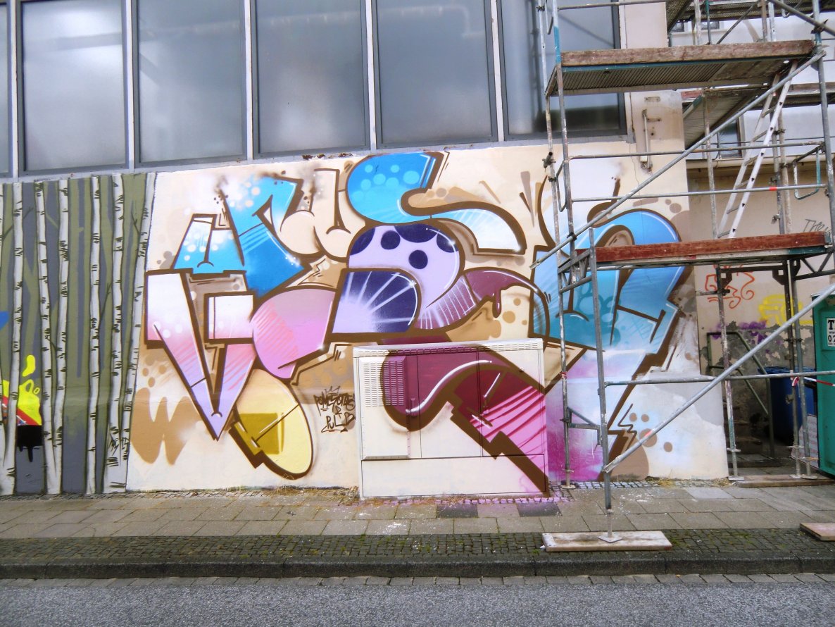 Graffiti Wall in Essen - Photo by Kico_one