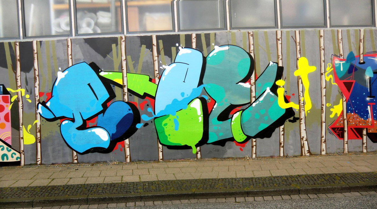 Graffiti Wall in Essen - Photo by Kico_one - Essen (2014)