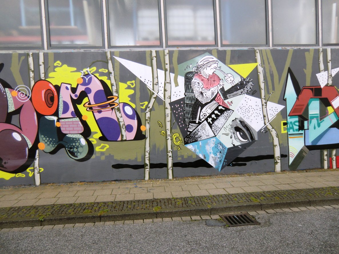 Graffiti Wall in Essen - Photo by Kico_one - Qumi, Essen (2014)