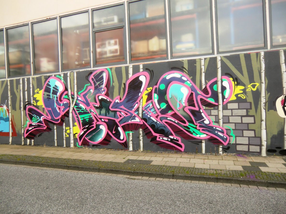 Graffiti Wall in Essen - Photo by Kico_one - Reset, Essen (2014)