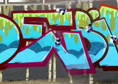 Graffiti Wall in Essen - Photo by Kico_one - Debil (2014)