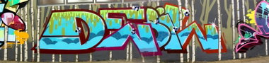 Graffiti Wall in Essen - Photo by Kico_one - Debil (2014)