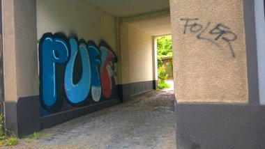 Graffiti Wall in Essen - Photo by Kico_one - Puff, Puff, crew