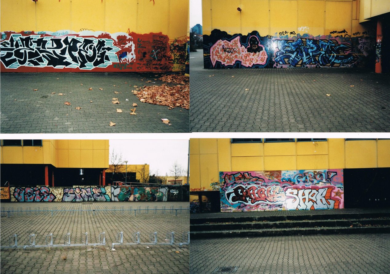 Graffiti Wall in Hannover - Photo by Kico_one - Hannover, Old, school (1990)