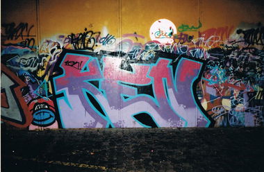 Graffiti Wall in Hannover - Photo by Kico_one - Hannover, Ken, Old (1993)
