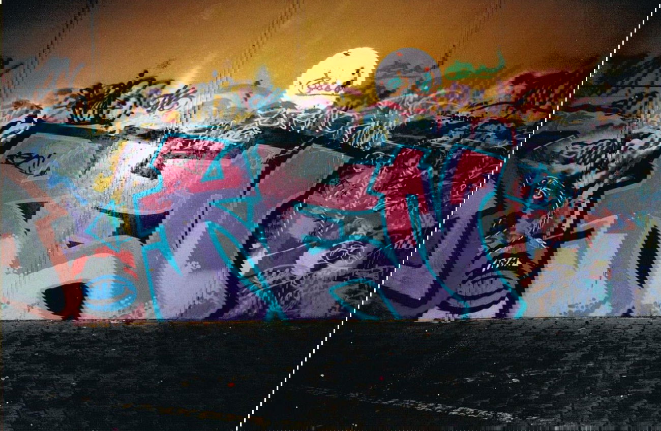 Graffiti Wall in Hannover - Photo by Kico_one - Hannover, Ken, Old (1993)