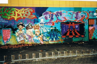 Graffiti Wall in Hannover - Photo by Kico_one - Hannover, Mode, 2 (1993)