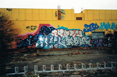 Graffiti Wall in Hannover - Photo by Kico_one - Hannover, Daim, Kel (1993)