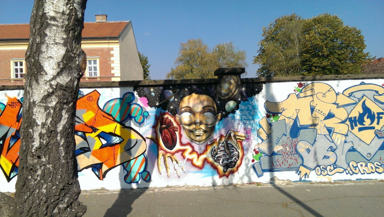 Graffiti Wall in Osijek - Photo by Kico_one - Osijek, Croatia (2014)