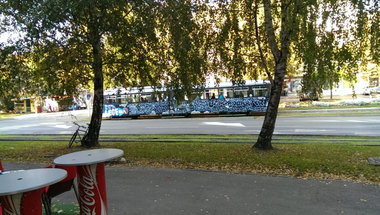 Graffiti Wall in Osijek - Photo by Kico_one - Tram, Osijek, Croatia