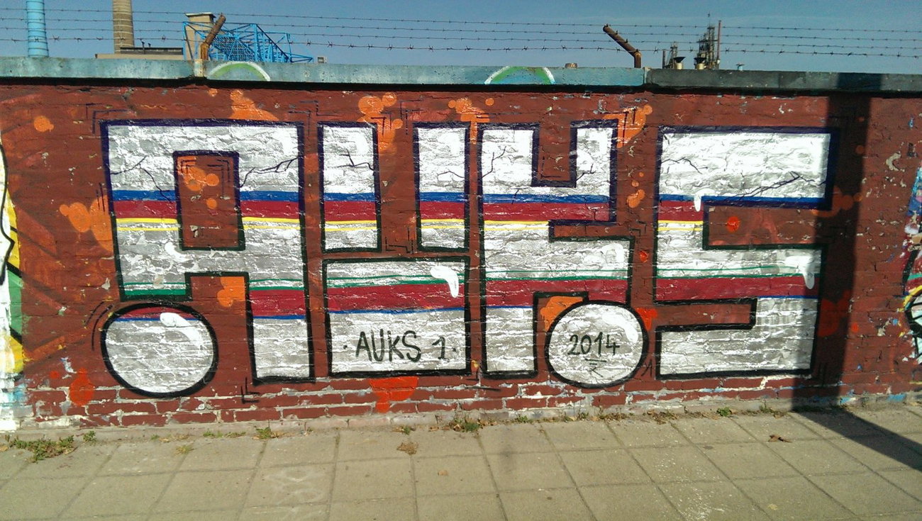 Graffiti Wall in Osijek - Photo by Kico_one - Auks, Osijek, Croatia (2014)