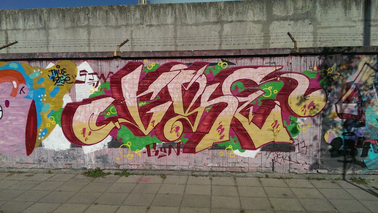 Graffiti Wall in Osijek - Photo by Kico_one - Goner, Stw, Osijek (2013)