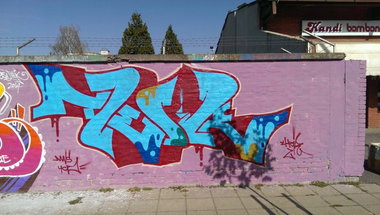 Graffiti Wall in Osijek - Photo by Kico_one - Heir, Osijek, Croatia (2014)