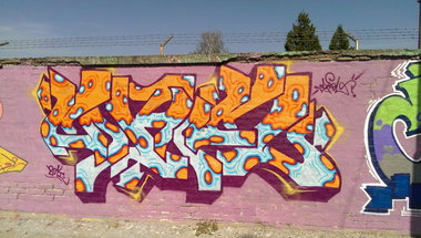 Graffiti Wall in Osijek - Photo by Kico_one - Skel, Osijek, Croatia (2014)