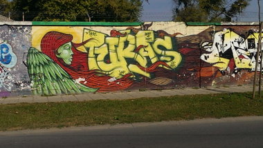 Graffiti Wall in Osijek - Photo by Kico_one - Lukas, Lunar, Ycp
