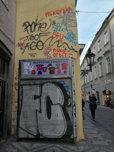 Graffiti Bombing in Prague - Photo by Kico_one - Prague, Praha, FC
