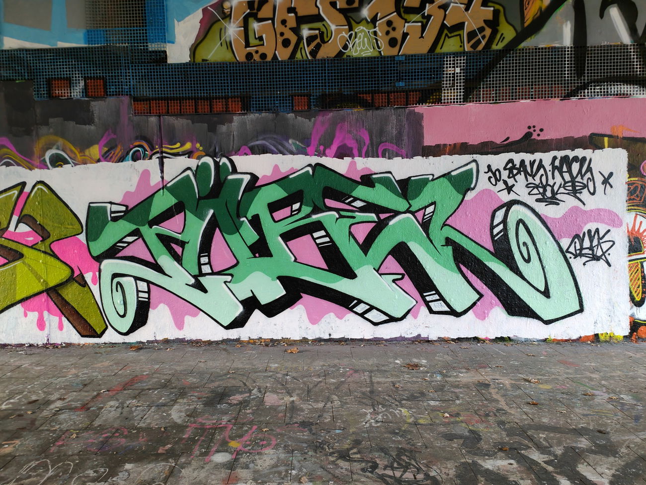 Graffiti Wall in Essen - Photo by Kico_one - Essen, Ruhrgebiet (2023)
