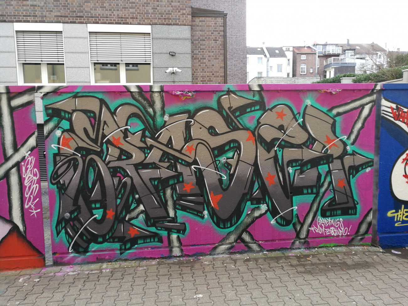 Graffiti Wall in Essen - Photo by Kico_one - Essen, NRW, Ruhrpott (2018)