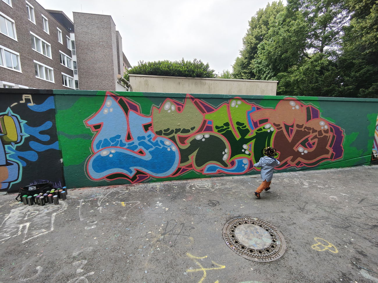 Graffiti Wall in Essen - Photo by Kico_one - Essen, Yckb, Bres (2024)