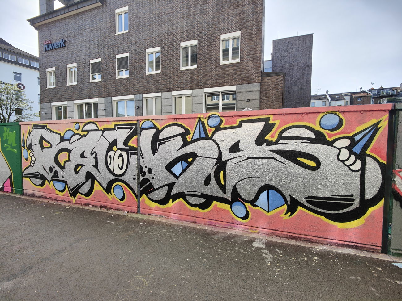 Graffiti Wall in Essen - Photo by Kico_one - Essen (2024)