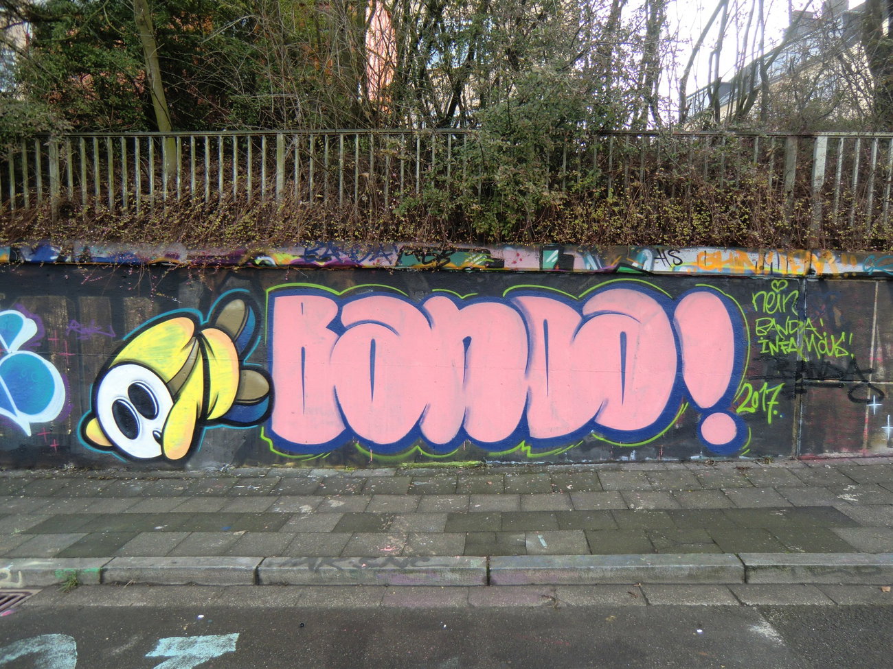 Graffiti Wall in Essen - Photo by Kico_one - Essen, NRW, Ruhrpott (2017)