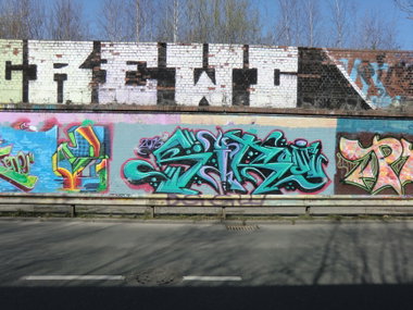 Graffiti Wall in Essen - Photo by Kico_one - Essen, NRW, Ruhrpott (2016)