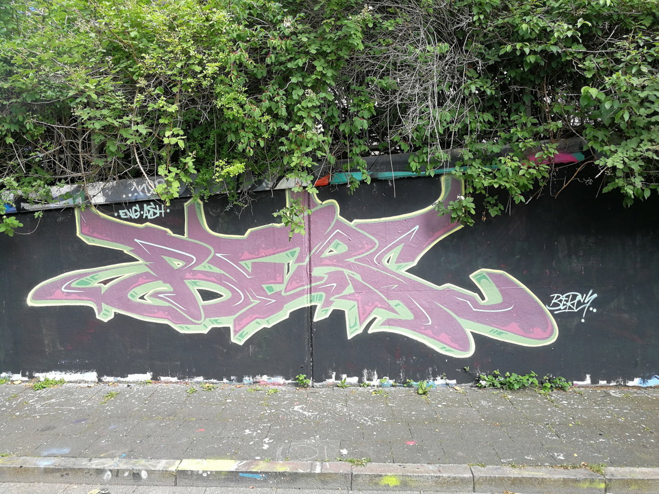 Graffiti Wall in Essen - Photo by Kico_one - Essen, NRW, Ruhrpott (2018)