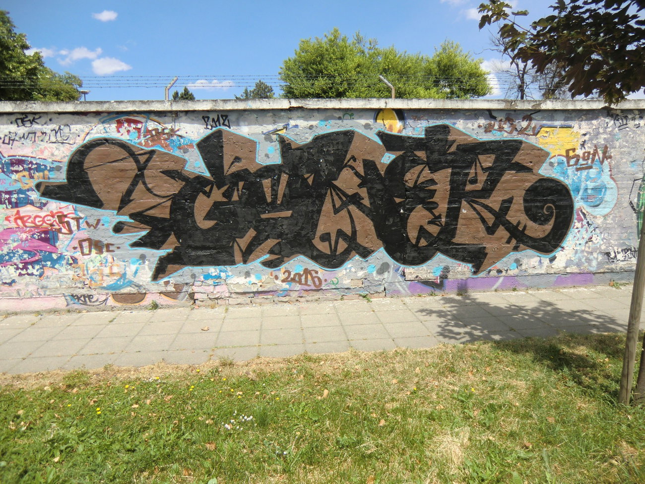 Graffiti Wall in Osijek - Photo by Kico_one - Croatia, Hrvatska, Osijek (2016)