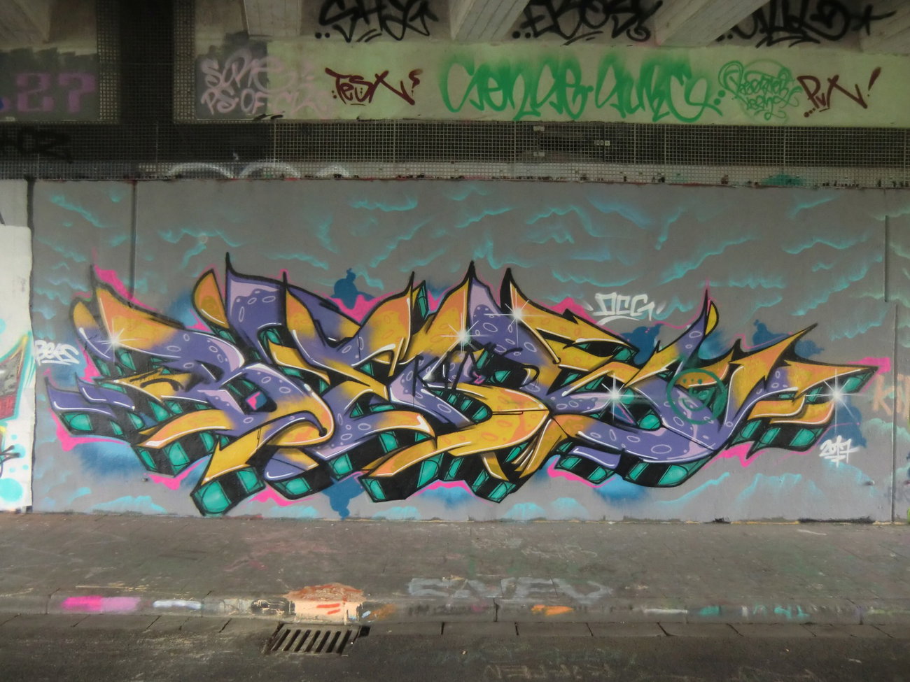 Graffiti Wall in Essen - Photo by Kico_one - Essen, NRW, Ruhrpott (2017)
