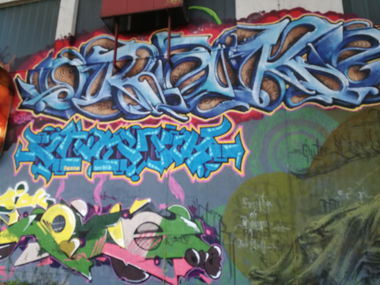 Graffiti Wall in Dachau - Photo by Kico_one - Dachau (2017)