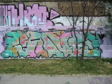 Graffiti Wall in Wien - Photo by Kico_one - Wien, Vienna, Austria