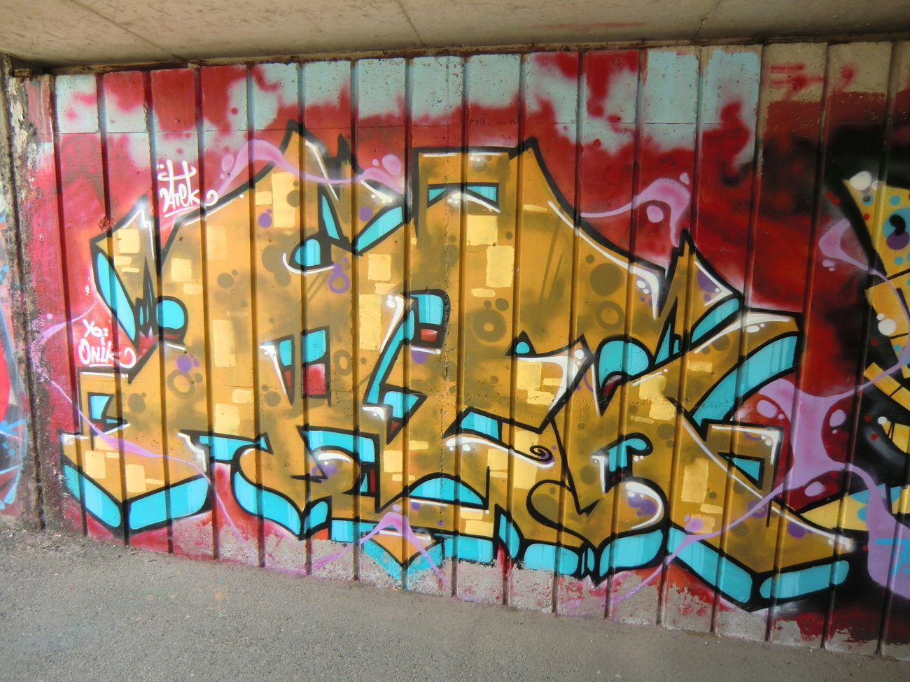 Graffiti Wall in Osijek - Photo by Kico_one - Croatia, Hrvatska, Osijek (2016)