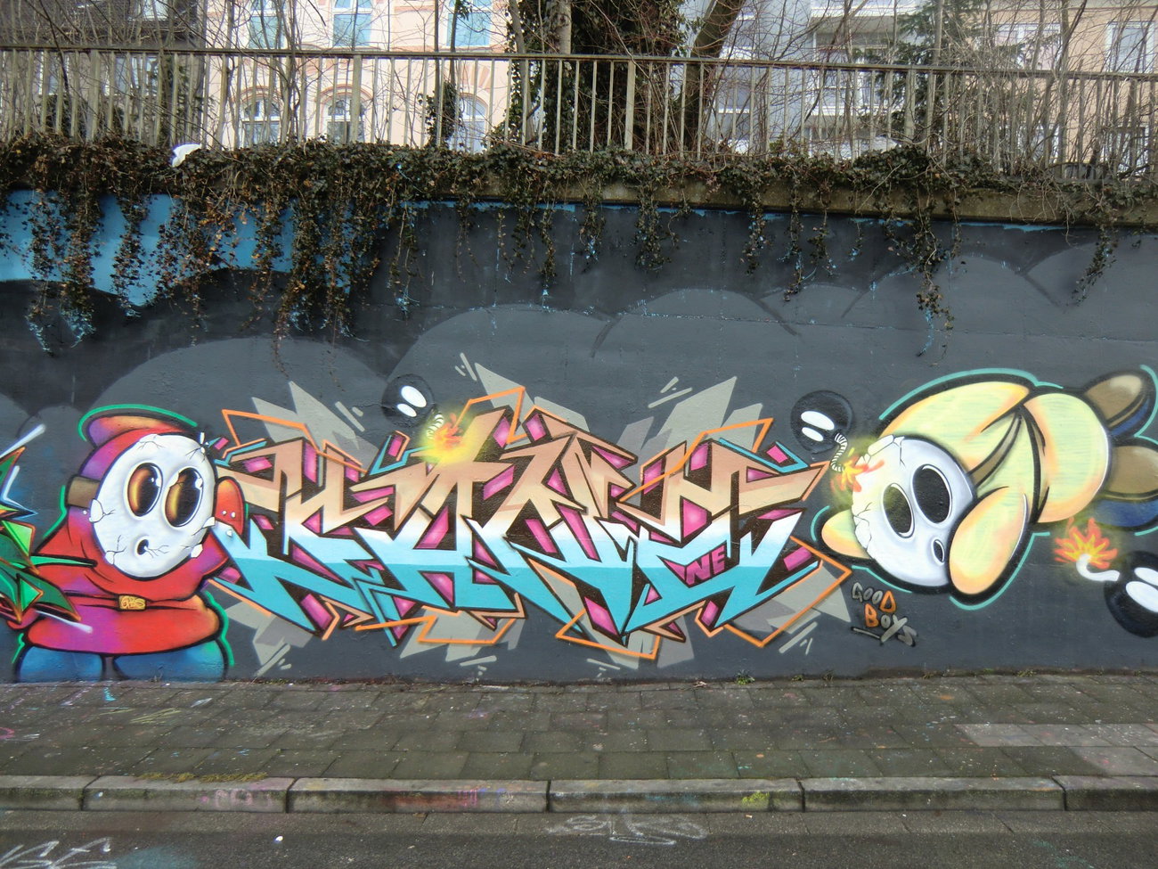 Graffiti Wall in Essen - Photo by Kico_one - Essen, NRW, Ruhrpott (2017)
