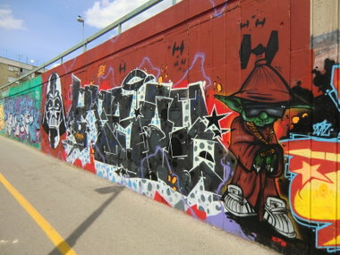 Graffiti Wall in Osijek - Photo by Kico_one - Osijek, Croatia, Hrvatska