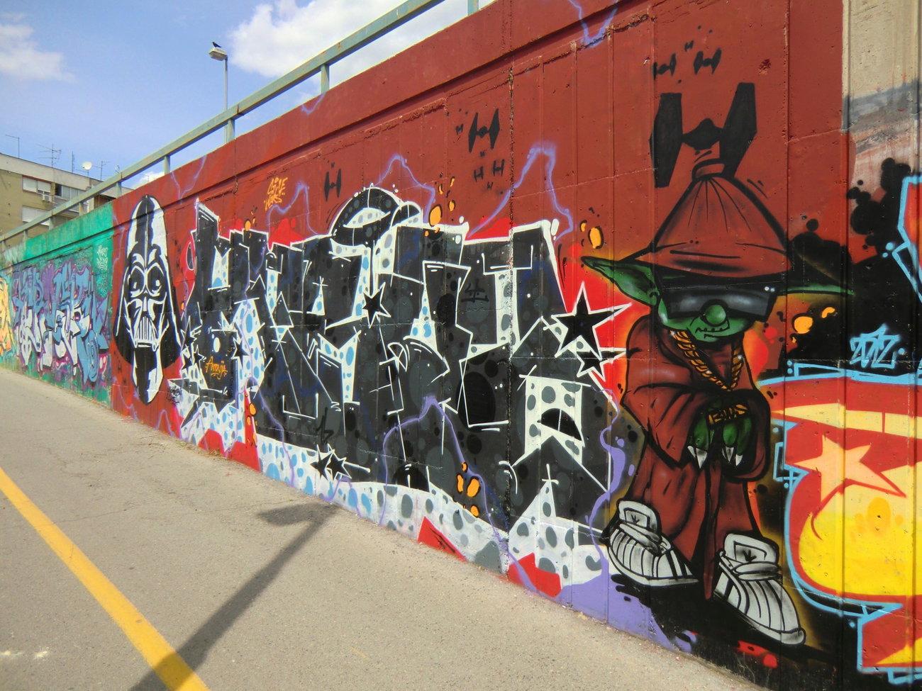 Graffiti Wall in Osijek - Photo by Kico_one - Osijek, Croatia, Hrvatska