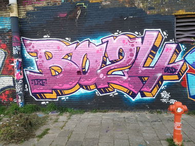 Graffiti Wall in Amsterdam - Photo by Kico_one - Amsterdam, Netherlands