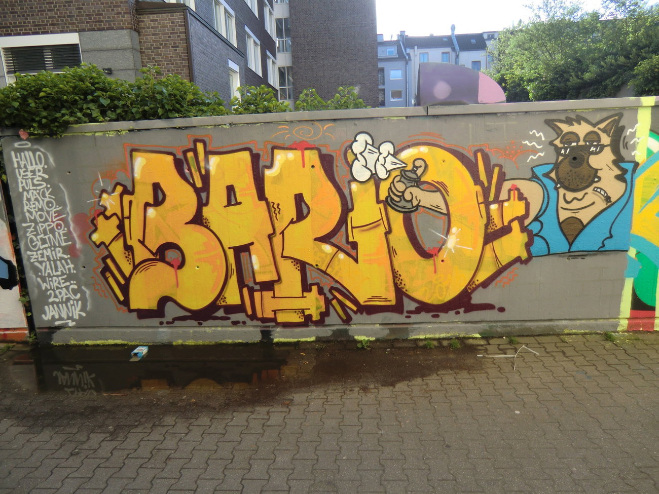 Graffiti Wall in Essen - Photo by Kico_one - Essen, Nrw, Ruhrpott (2016)