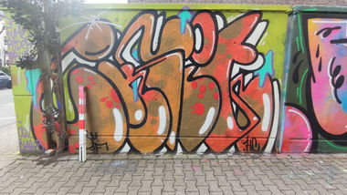 Graffiti Wall in Essen - Photo by Kico_one (2021)