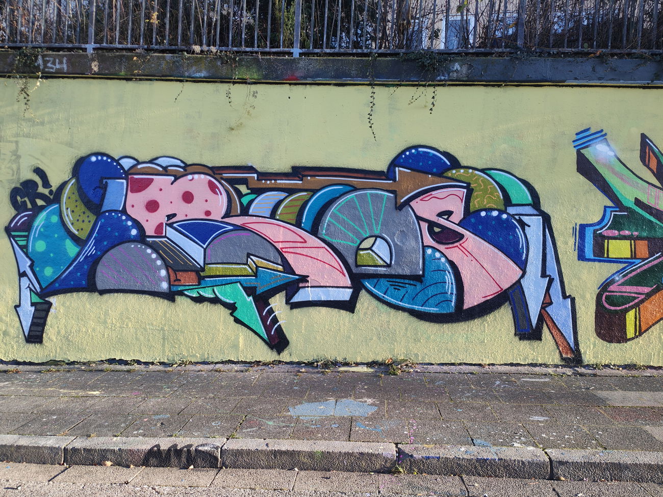 Graffiti Wall in Essen - Photo by Kico_one - Essen (2025)