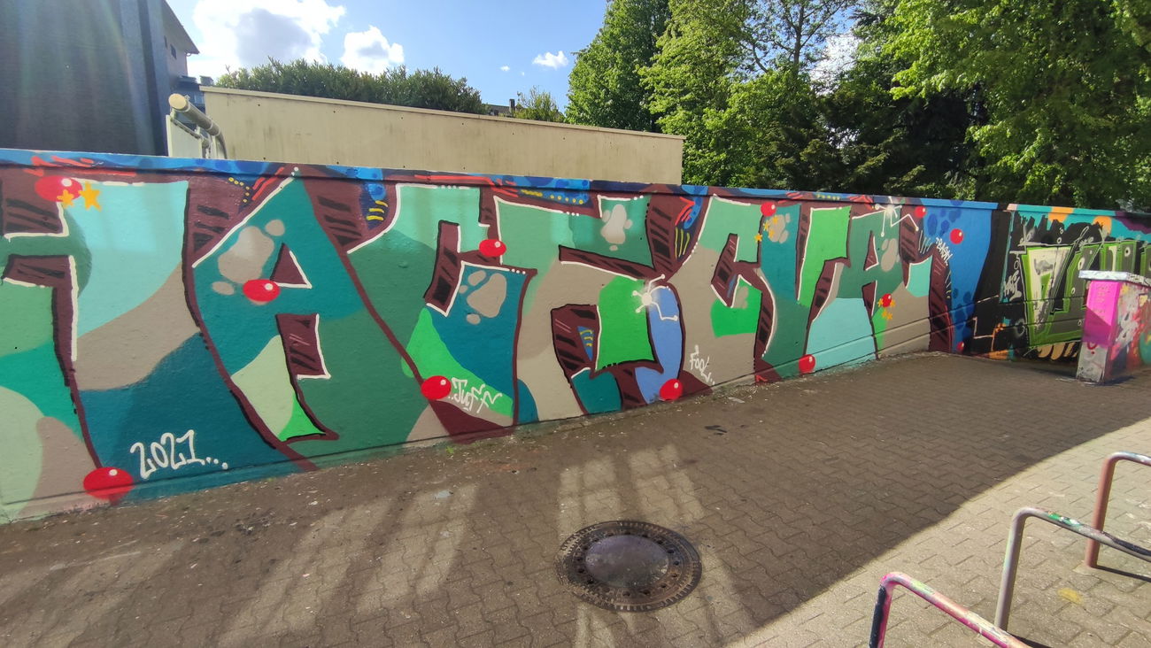 Graffiti Wall in Essen - Photo by Kico_one (2021)