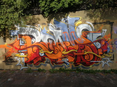 Graffiti Wall in Essen - Photo by Kico_one - Essen, Ruhrpott, NRW (2019)
