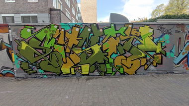 Graffiti Wall in Essen - Photo by Kico_one (2021)