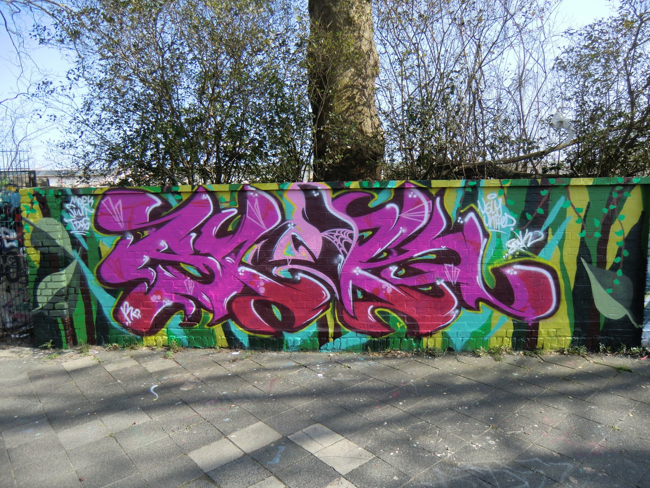 Graffiti Wall in Essen - Photo by Kico_one - Essen, NRW, Ruhrpott (2016)