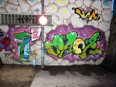 Graffiti Wall in Dachau - Photo by Kico_one - Dachau, Germany