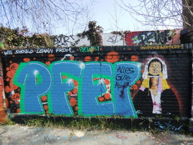 Graffiti Wall in Essen - Photo by Kico_one - Essen, NRW, Ruhrpott (2016)