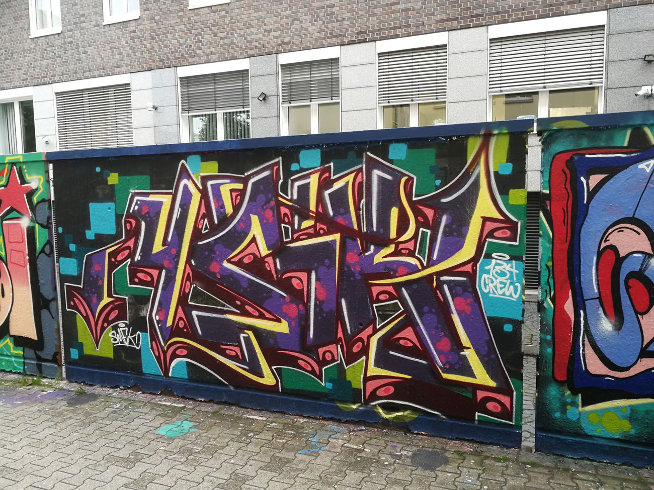 Graffiti Wall in Essen - Photo by Kico_one - Essen, NRW, Ruhrpott (2019)