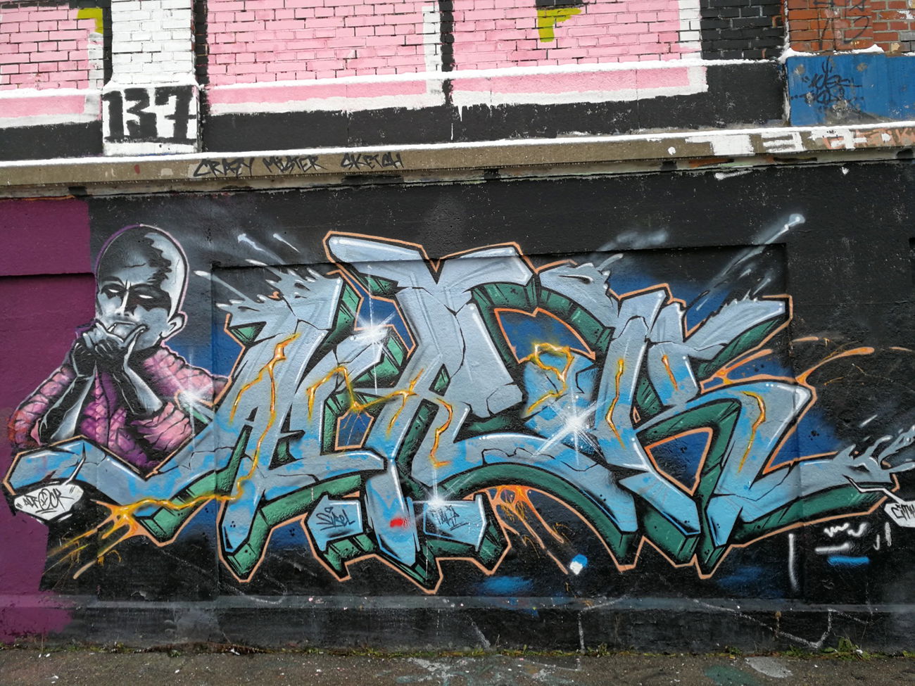 Graffiti Wall in München - Photo by Kico_one - München